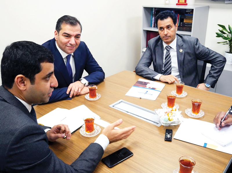 د. خالد مبارك الشافي يجري مقابلة حصرية مع السيد فؤاد ناغييف، رئيس الوكالة الحكومية للسياحة --جمهورية أذربيجان